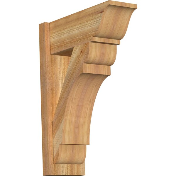 Ekena Millwork Olympic Rough Sawn Traditional Outlooker, Western Red Cedar, 8"W x 20"D x 28"H OUT08X20X28OLY01RWR - main
